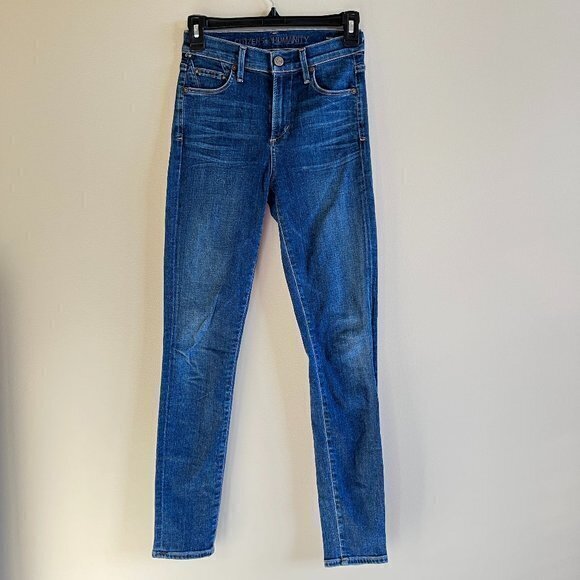 Citizens of Humanity Rocket High Rise Skinny Denim Womens Size 25 - Picture 3 of 10